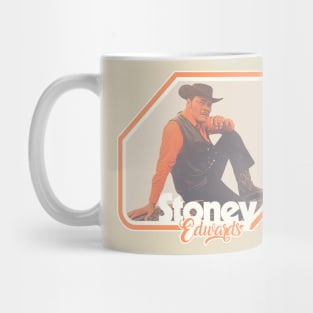 Retro Stoney Edwards Country Legend Tribute Mug